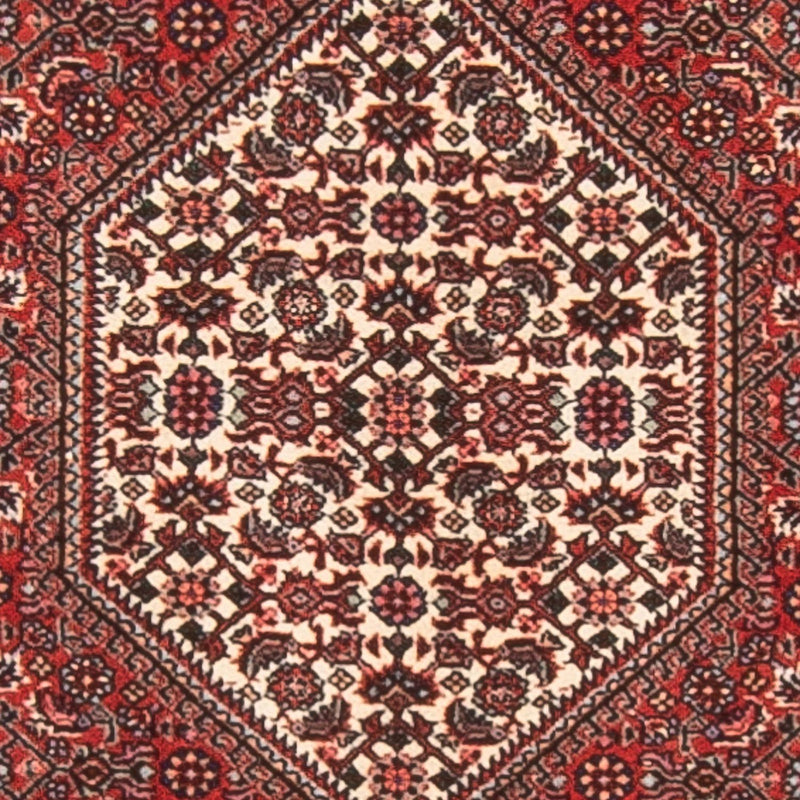 Biegacz Dywan perski - Bijar - 236 x 80 cm - czerwony