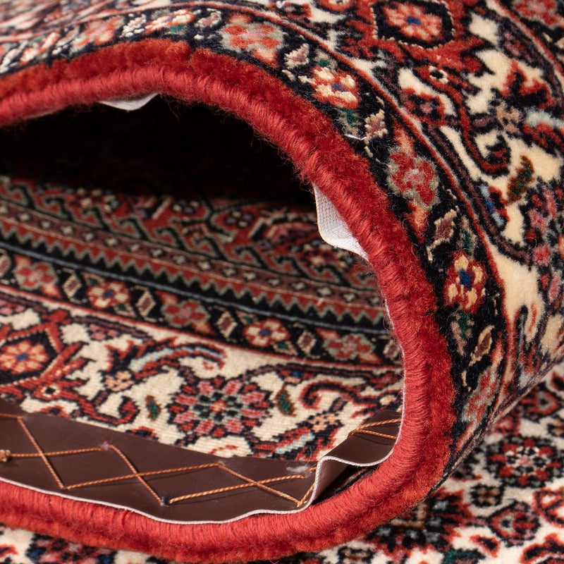 Biegacz Dywan perski - Bijar - 236 x 80 cm - czerwony