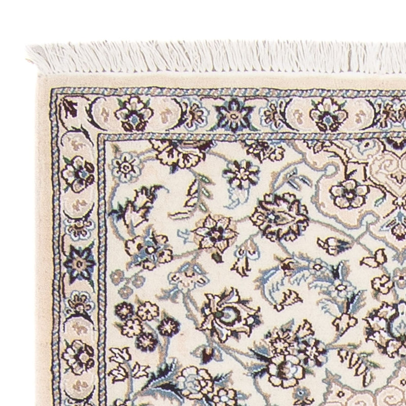 Biegacz Dywan perski - Nain - Królewski - 208 x 82 cm - beżowy