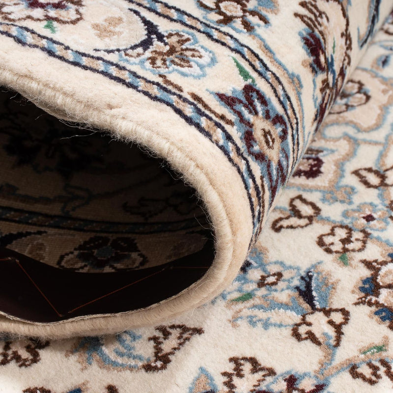 Biegacz Dywan perski - Nain - Królewski - 208 x 82 cm - beżowy