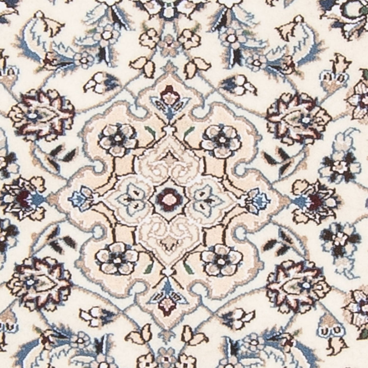 Biegacz Dywan perski - Nain - Królewski - 210 x 82 cm - beżowy