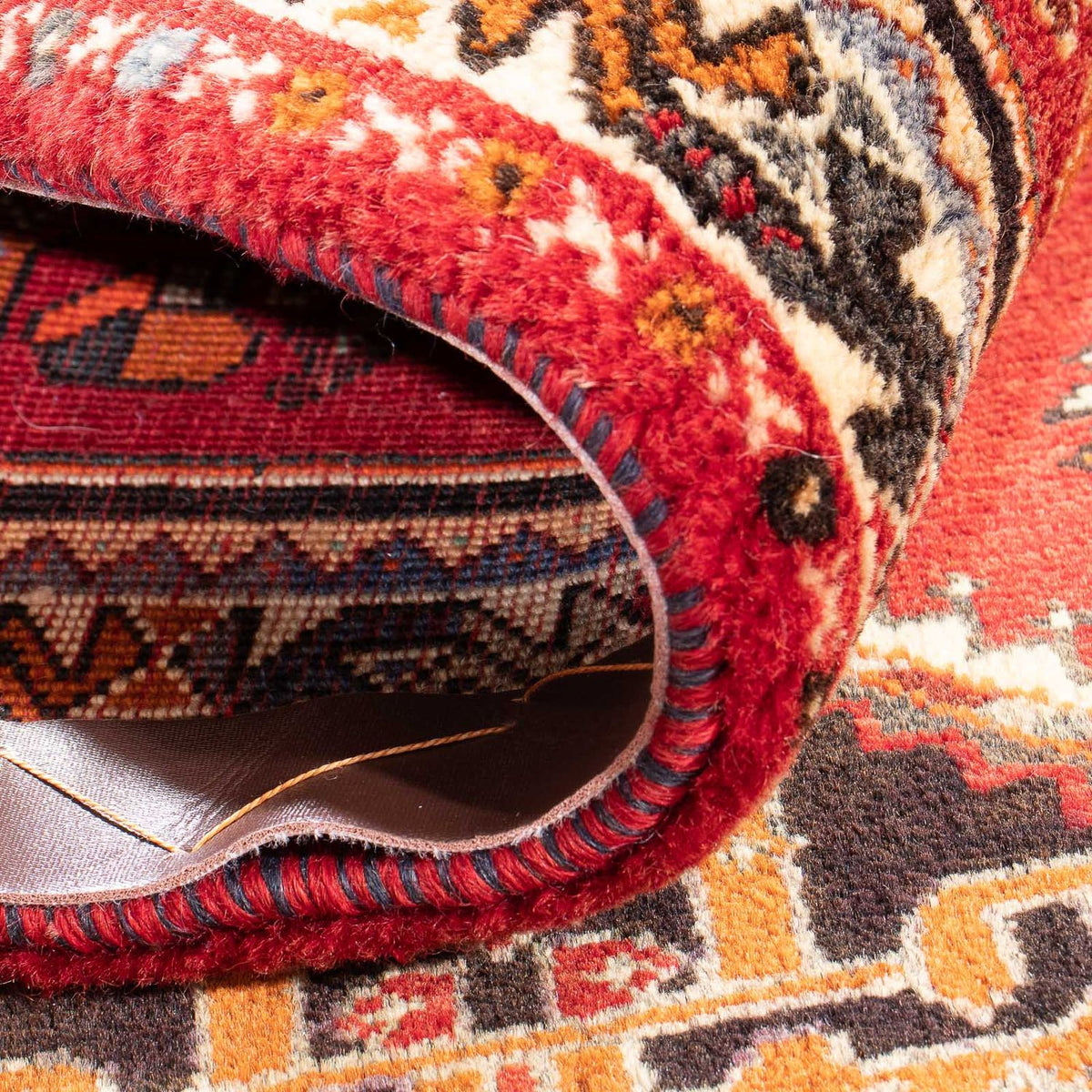 Biegacz Perski dywan - Nomadyczny - 160 x 83 cm - czerwony