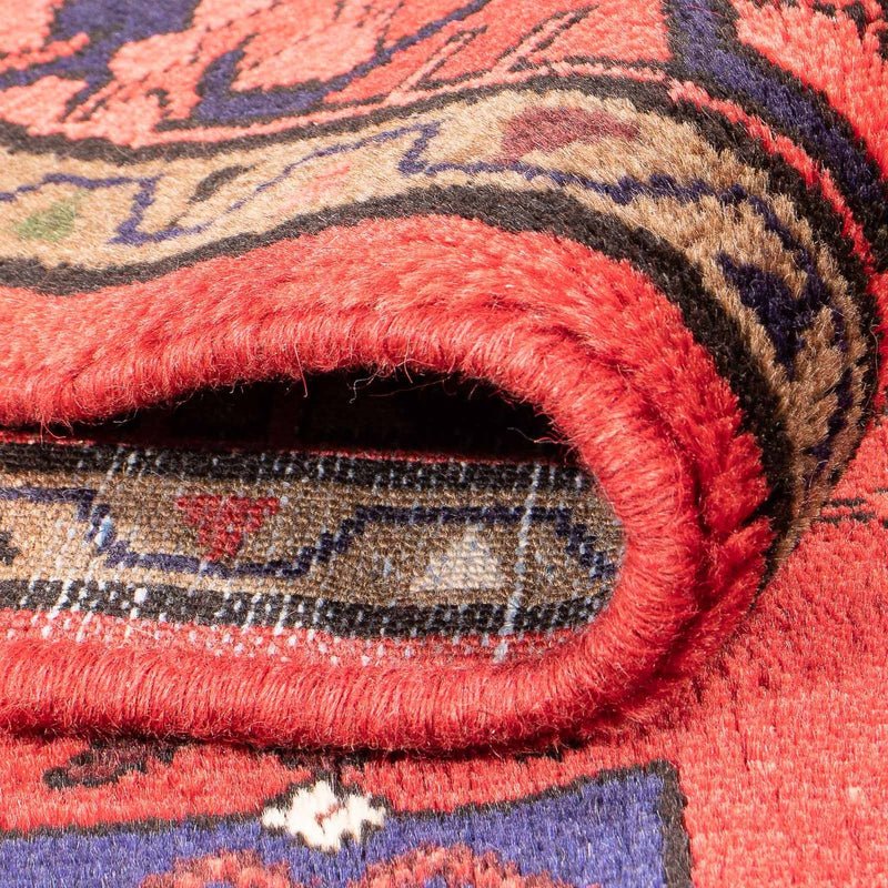 Perski dywan - Nomadyczny - 185 x 135 cm - czerwony