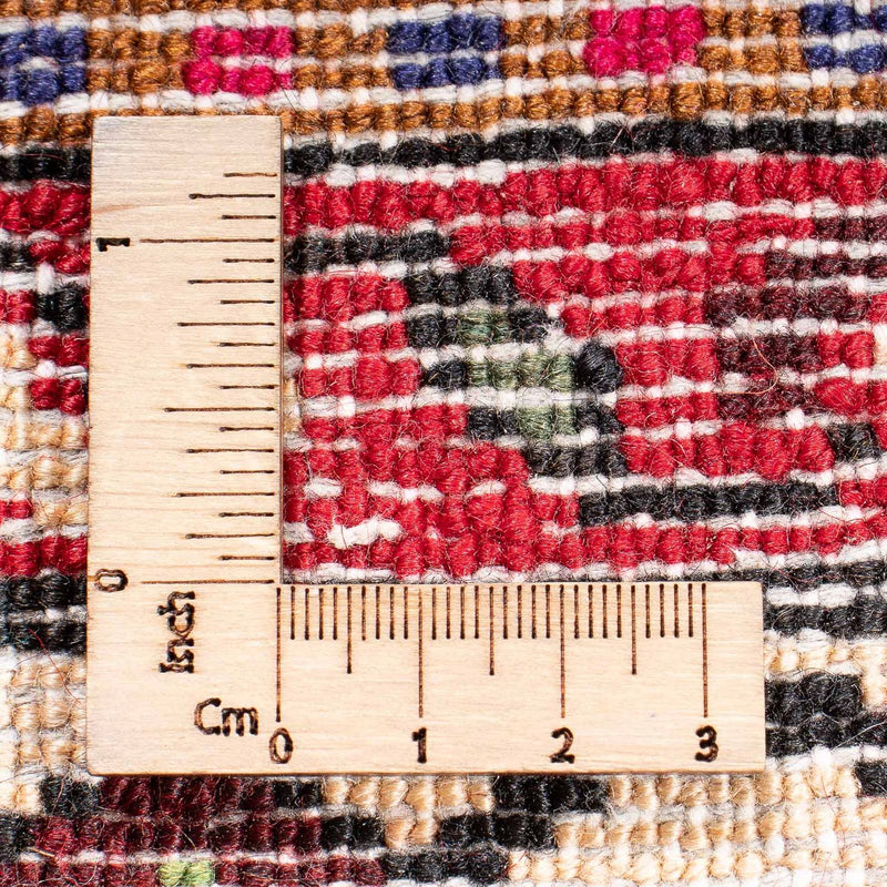 Perski dywan - Nomadyczny - 306 x 198 cm - czerwony