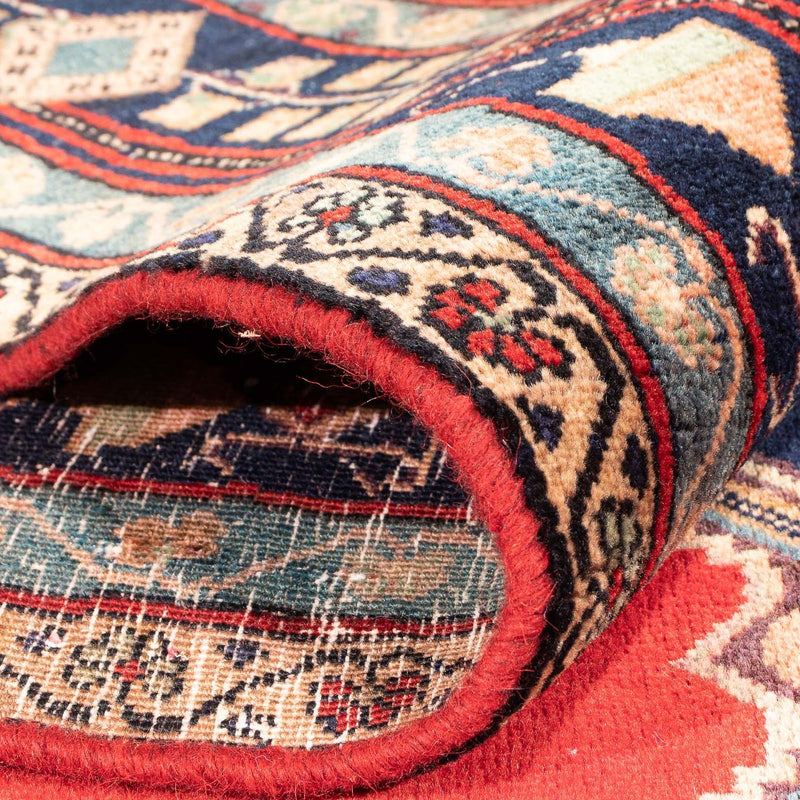 Perski dywan - Nomadyczny - 285 x 166 cm - czerwony