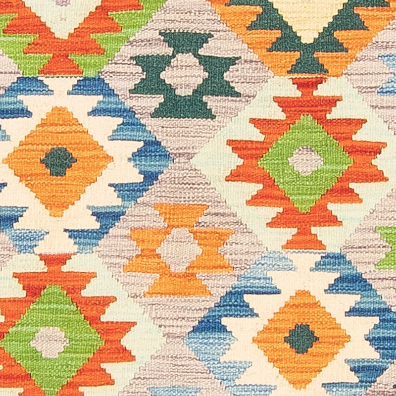 Dywan Kelim - Orientalny - 146 x 99 cm - wielokolorowy