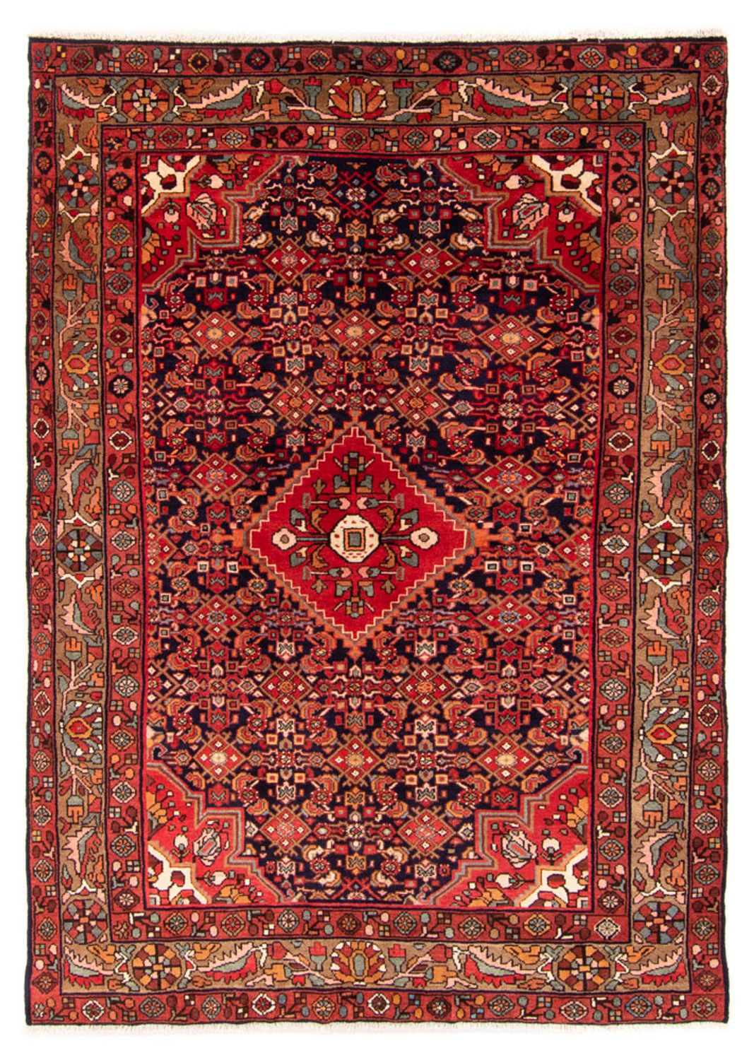 Perski dywan - Nomadyczny - 243 x 165 cm - ciemnoniebieski