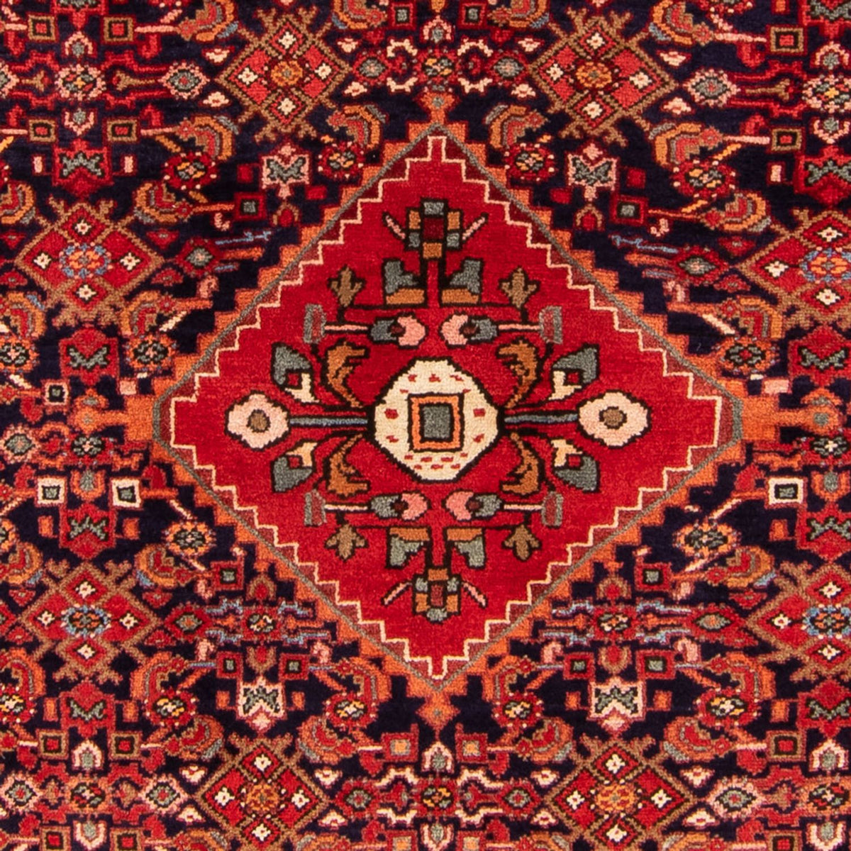 Perski dywan - Nomadyczny - 243 x 165 cm - ciemnoniebieski