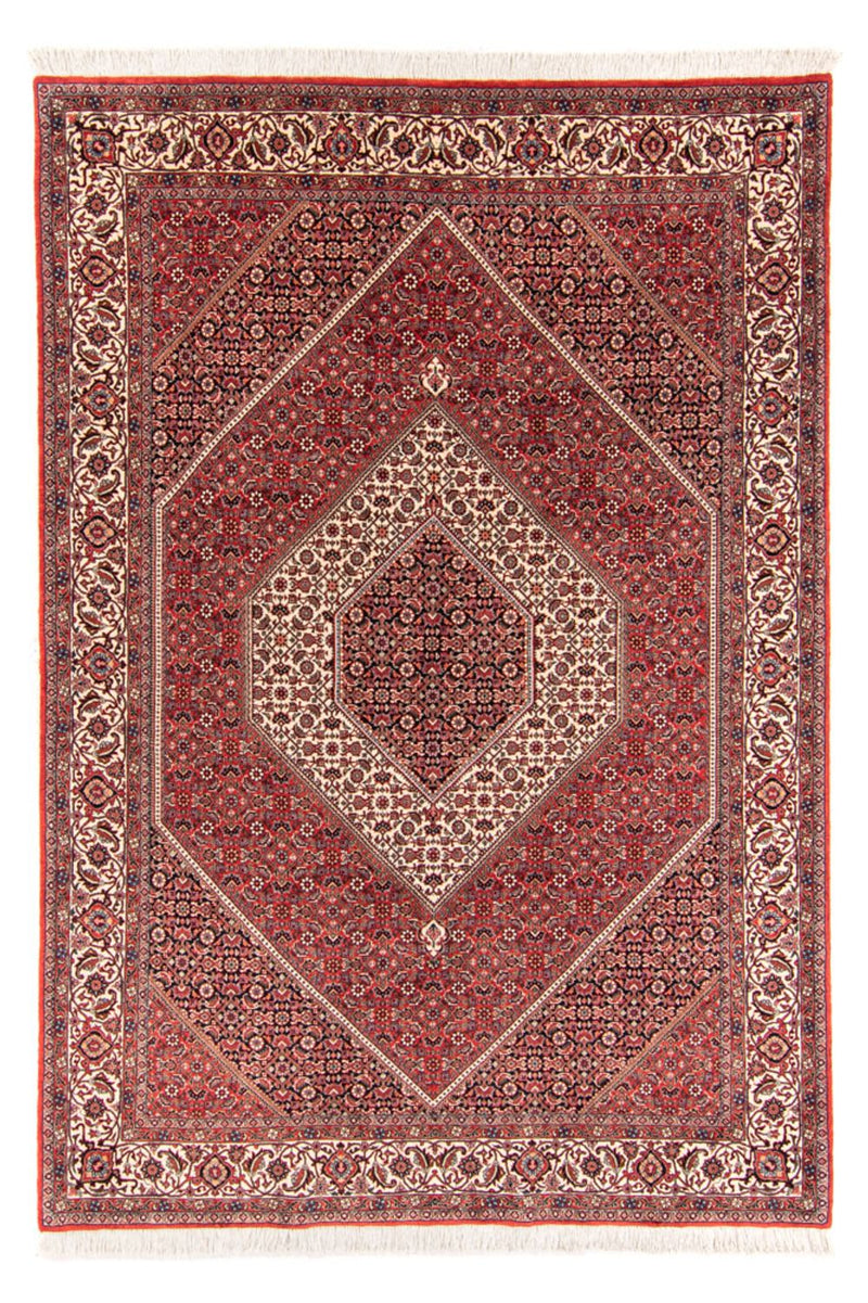 Perski dywan - Bijar - Royal - 252 x 174 cm - czerwony