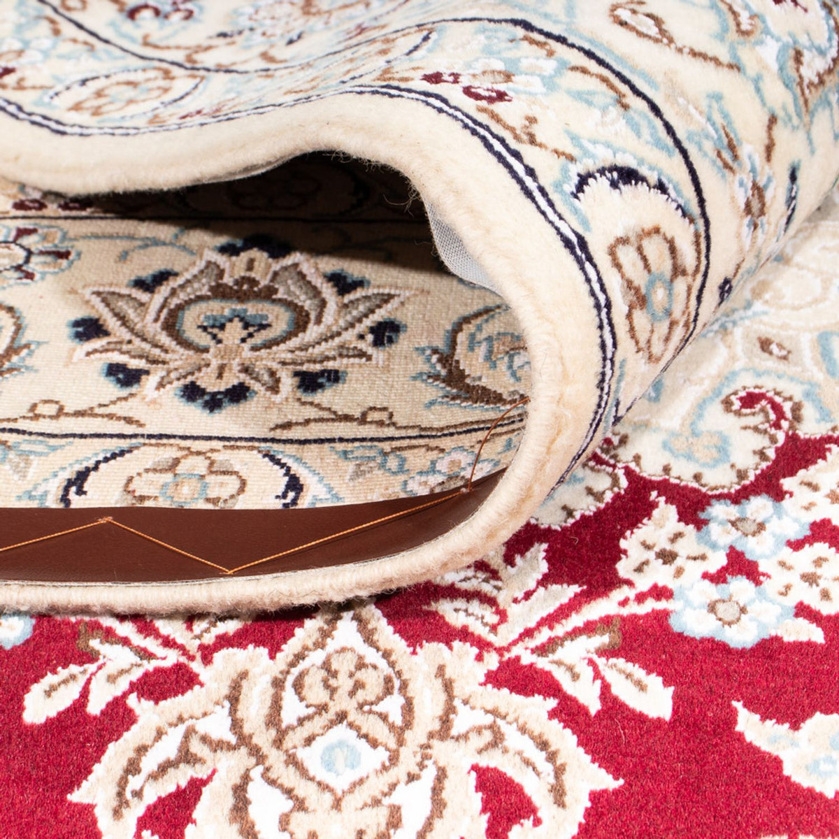 Dywan perski - Nain - Królewski - 245 x 150 cm - czerwony