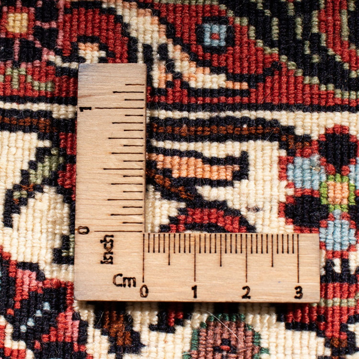 Perski dywan - Bijar - Royal - 234 x 168 cm - czerwony