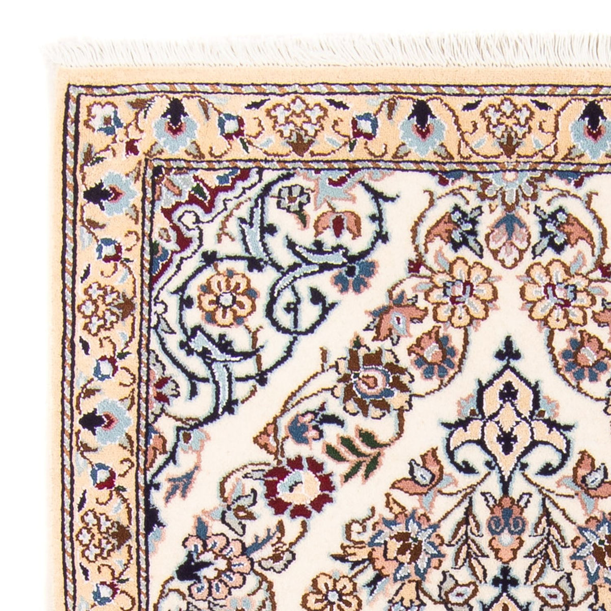 Dywan perski - Nain - Królewski - 138 x 87 cm - beżowy