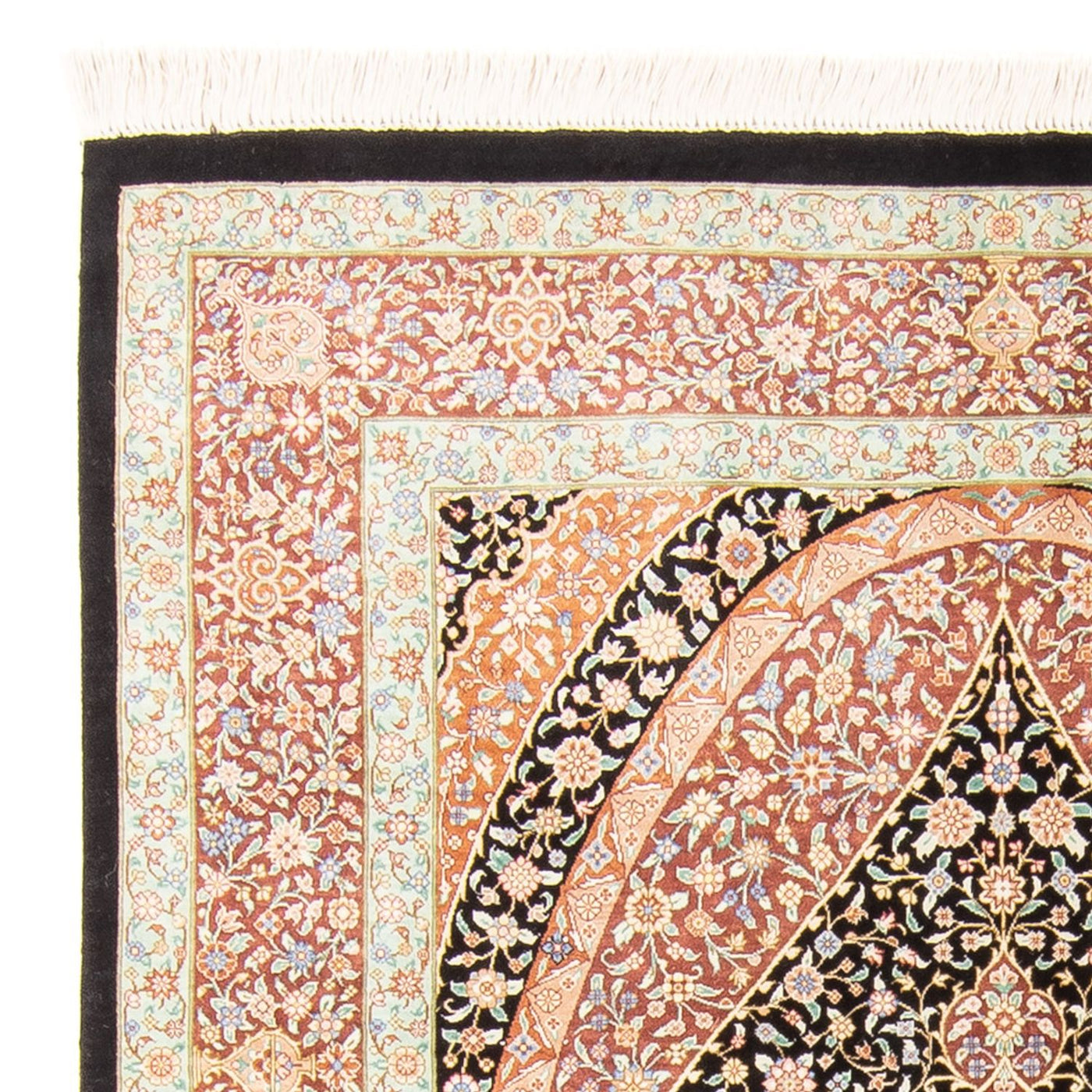 Qom jedwab Dywan 154x101cm - Dywan perski