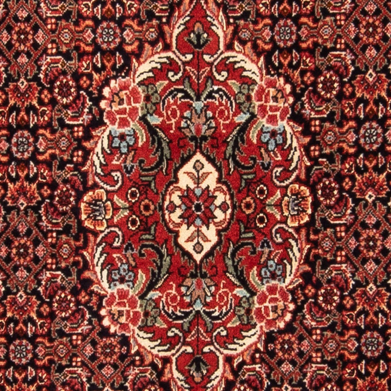 Dywan perski - Bijar - 145 x 72 cm - ciemnoniebieski