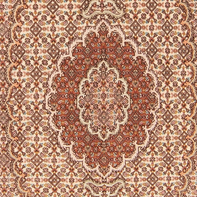 Dywan perski - Tabriz - Królewski - 130 x 75 cm - beżowy