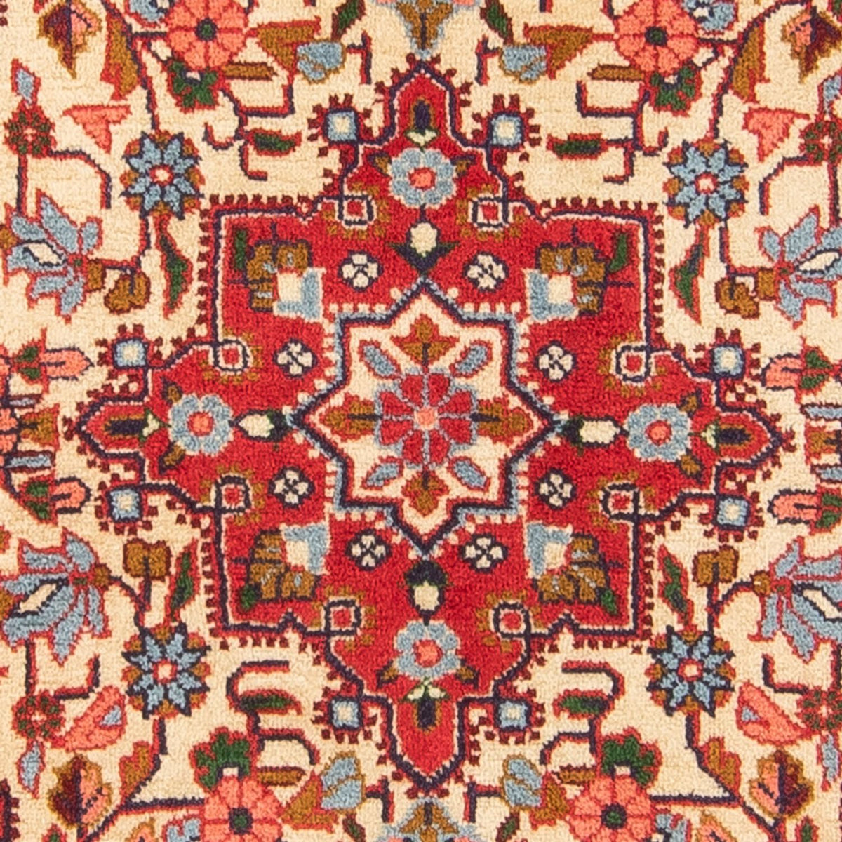 Perski dywan - Nomadyczny - 115 x 73 cm - beżowy