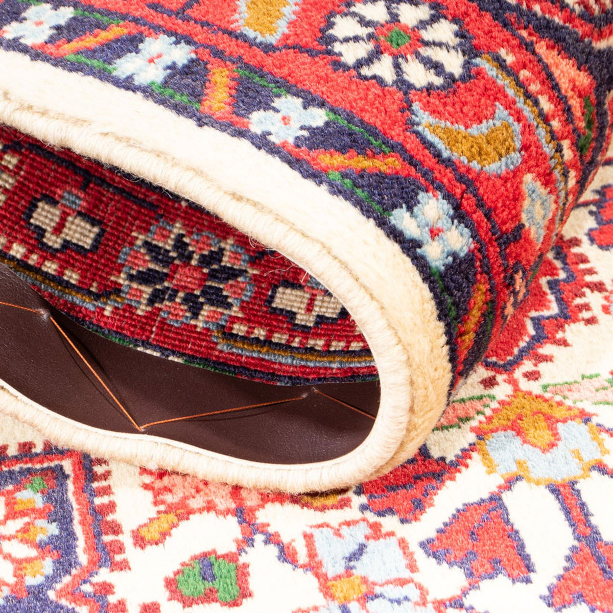 Perski dywan - Nomadyczny - 115 x 73 cm - beżowy