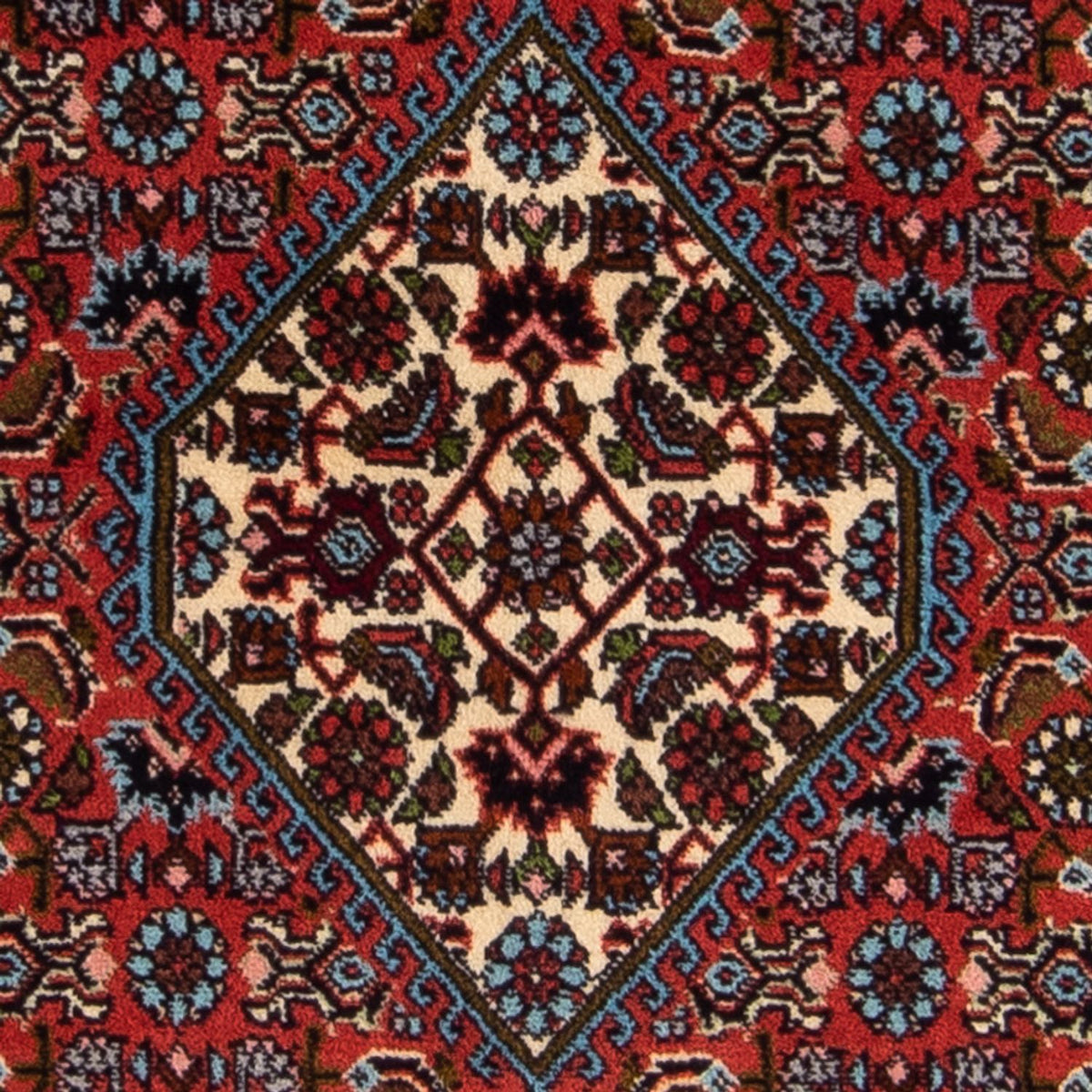 Perski dywan - Bijar - Royal - 156 x 86 cm - czerwony