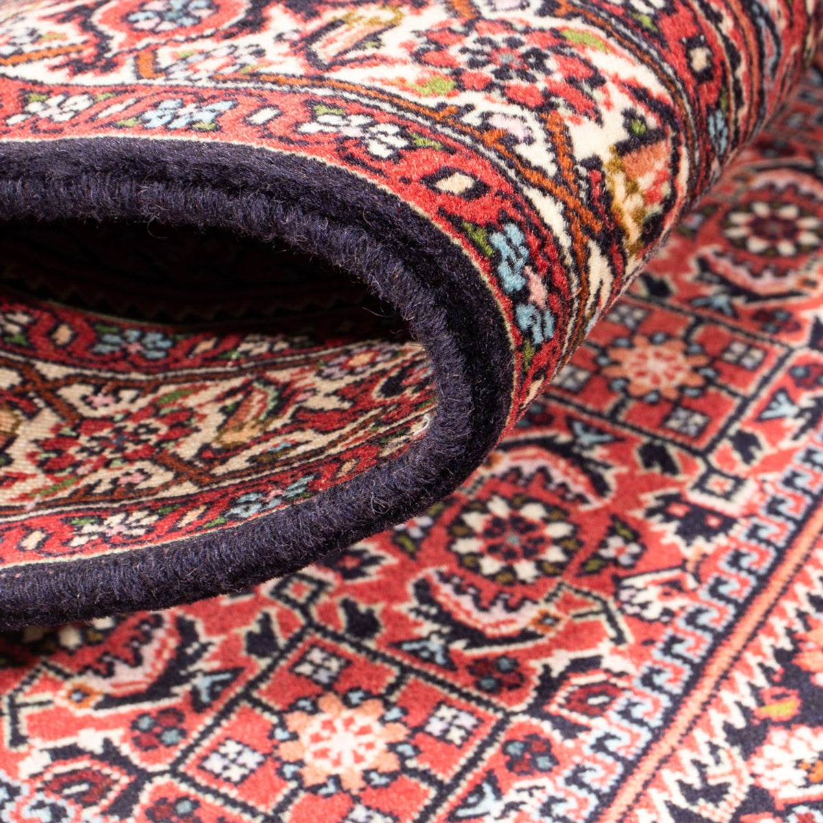 Perski dywan - Bijar - Royal - 155 x 87 cm - czerwony