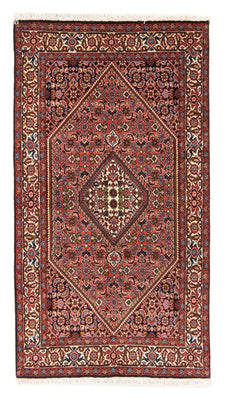 Perski dywan - Bijar - Royal - 151 x 82 cm - czerwony