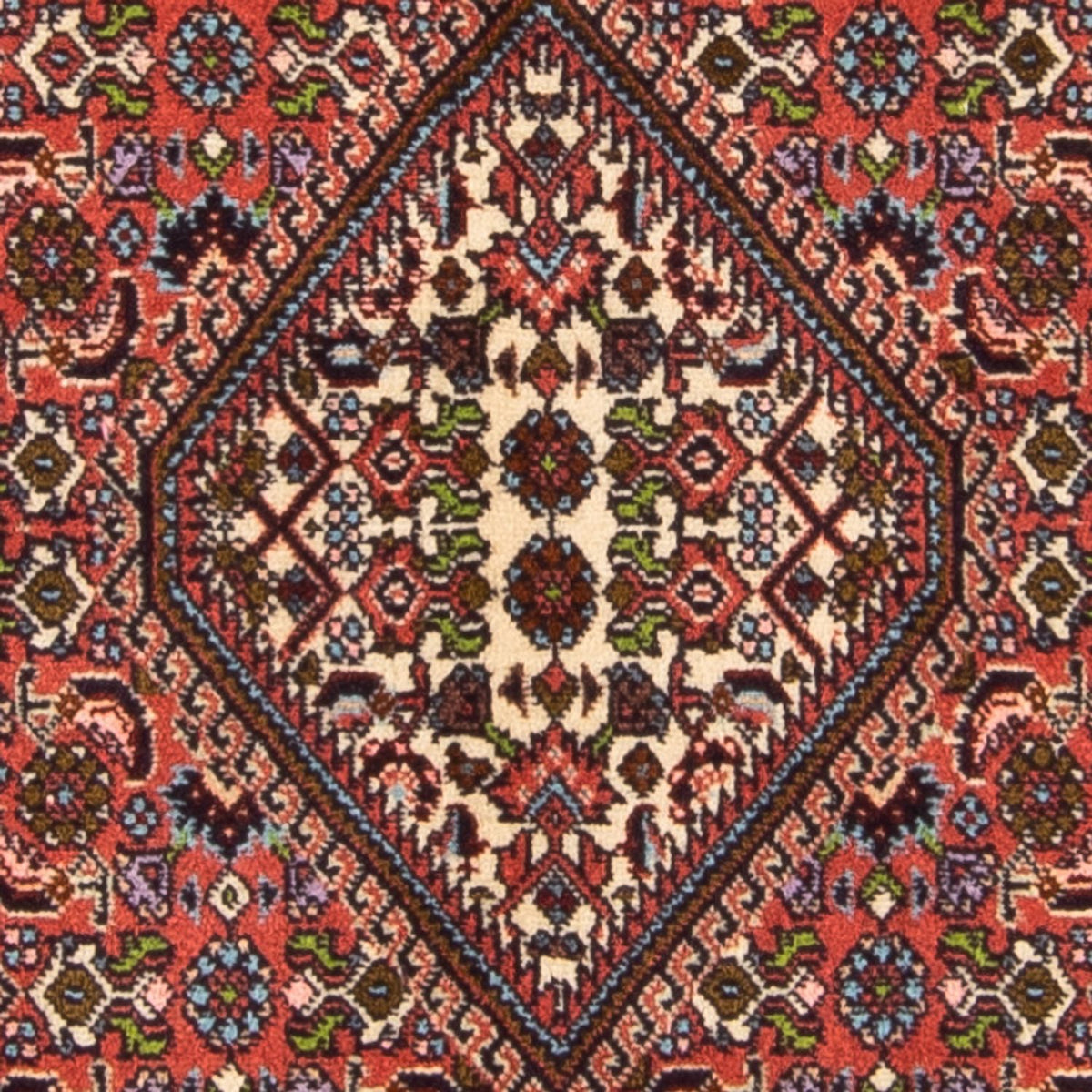 Perski dywan - Bijar - Royal - 151 x 82 cm - czerwony