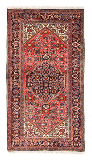 Perski dywan - Bijar - Royal - 156 x 84 cm - czerwony