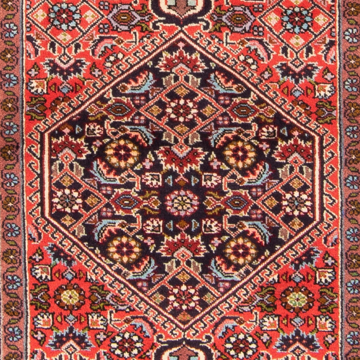 Perski dywan - Bijar - Royal - 156 x 84 cm - czerwony