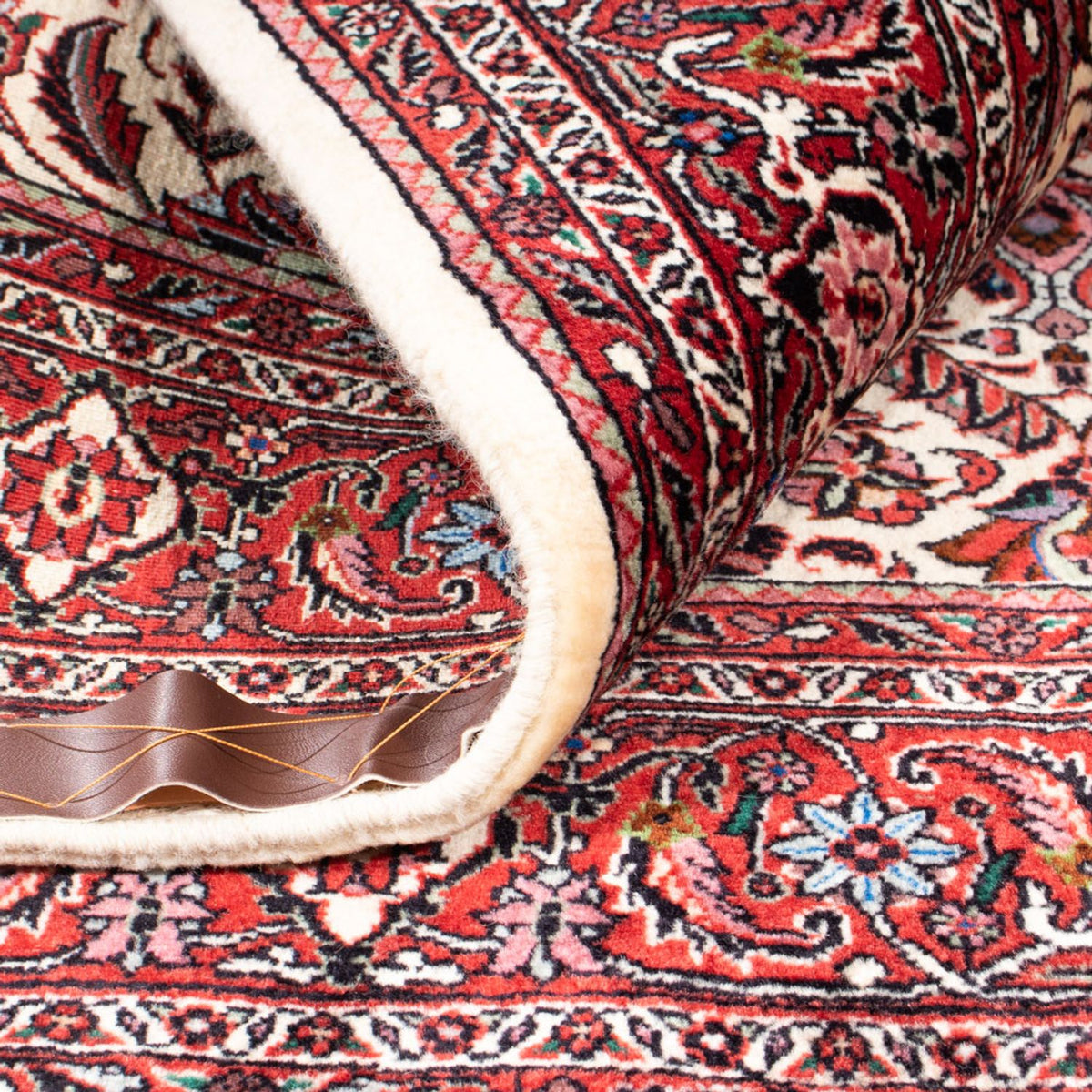 Perski dywan - Bijar - Royal - 159 x 153 cm - beżowy