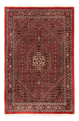 Perski dywan - Bijar - Royal - 140 x 92 cm - czerwony