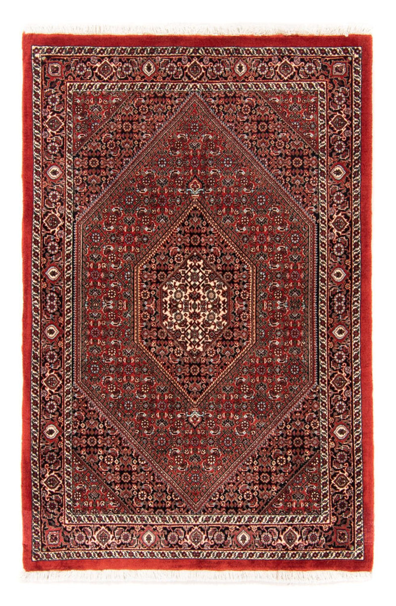 Perski dywan - Bijar - Royal - 140 x 92 cm - czerwony