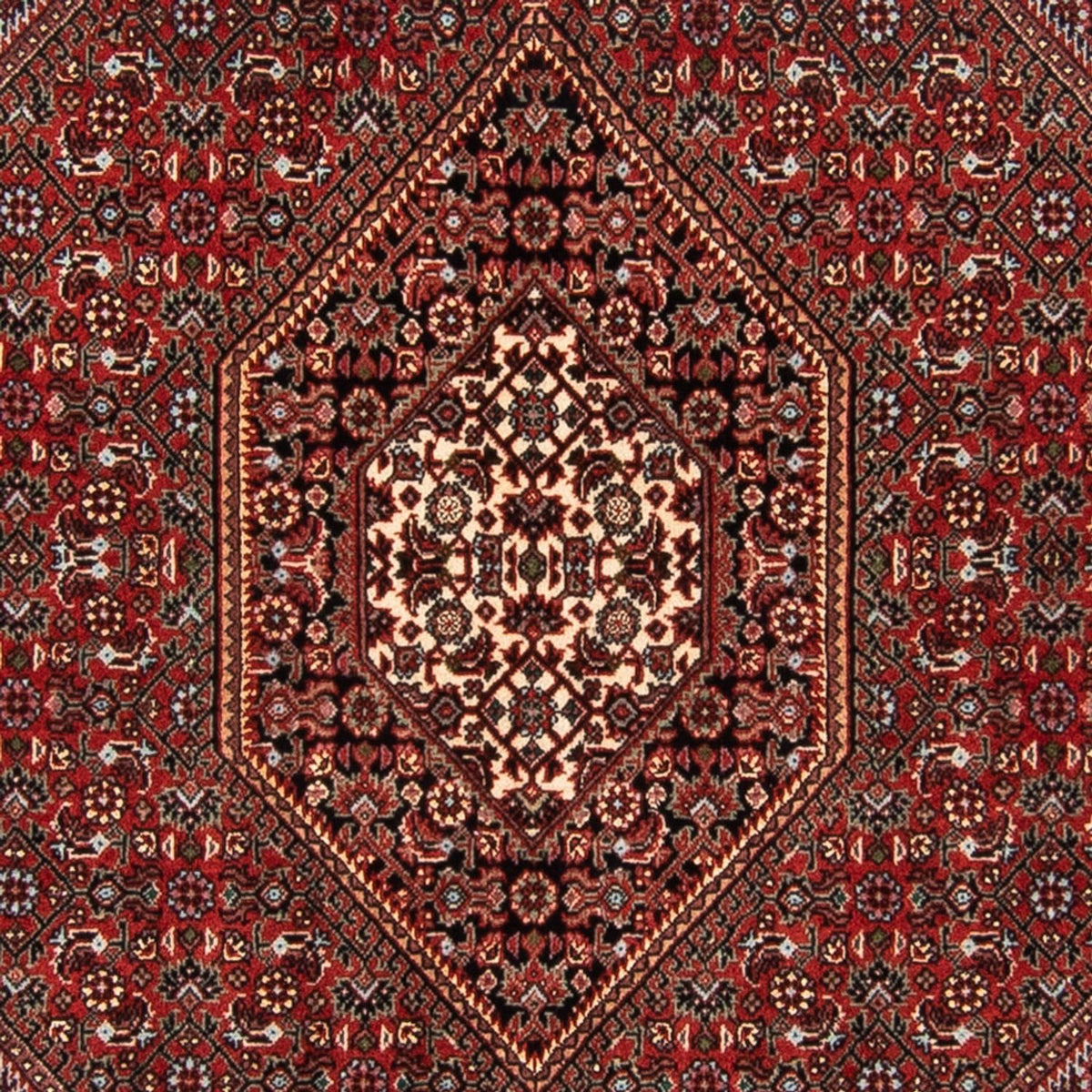 Perski dywan - Bijar - Royal - 140 x 92 cm - czerwony