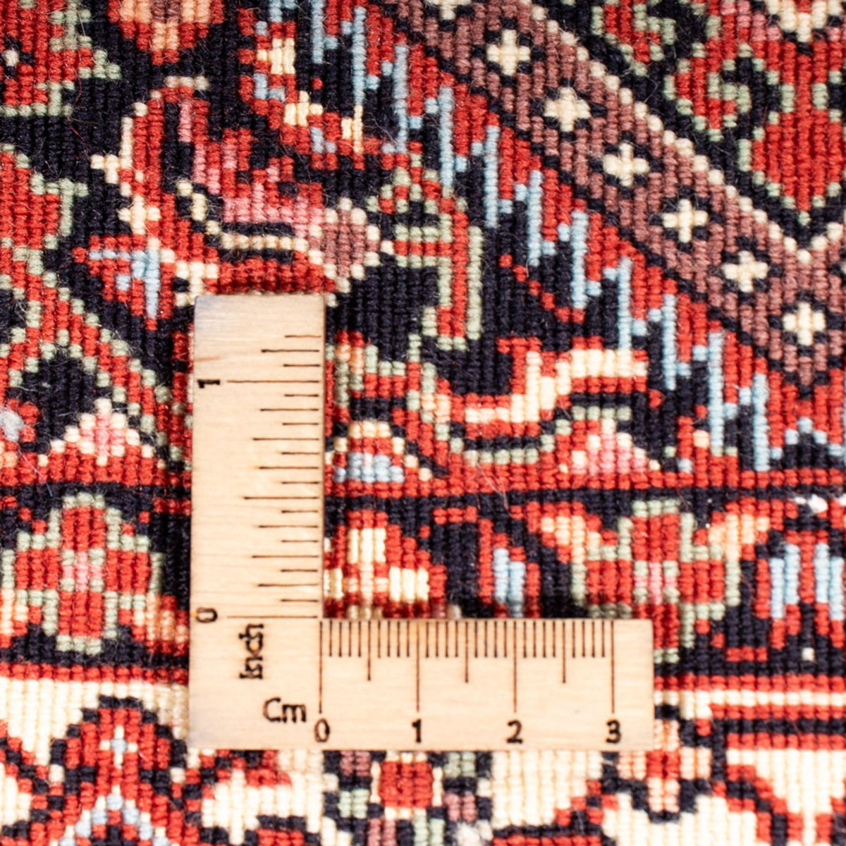 Perski dywan - Bijar - Royal - 150 x 90 cm - czerwony