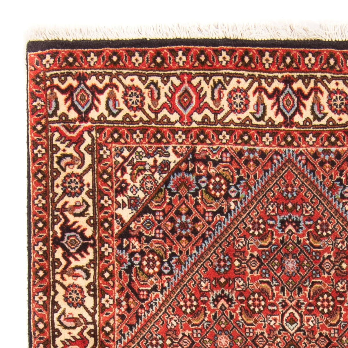 Perski dywan - Bijar - Royal - 137 x 81 cm - czerwony