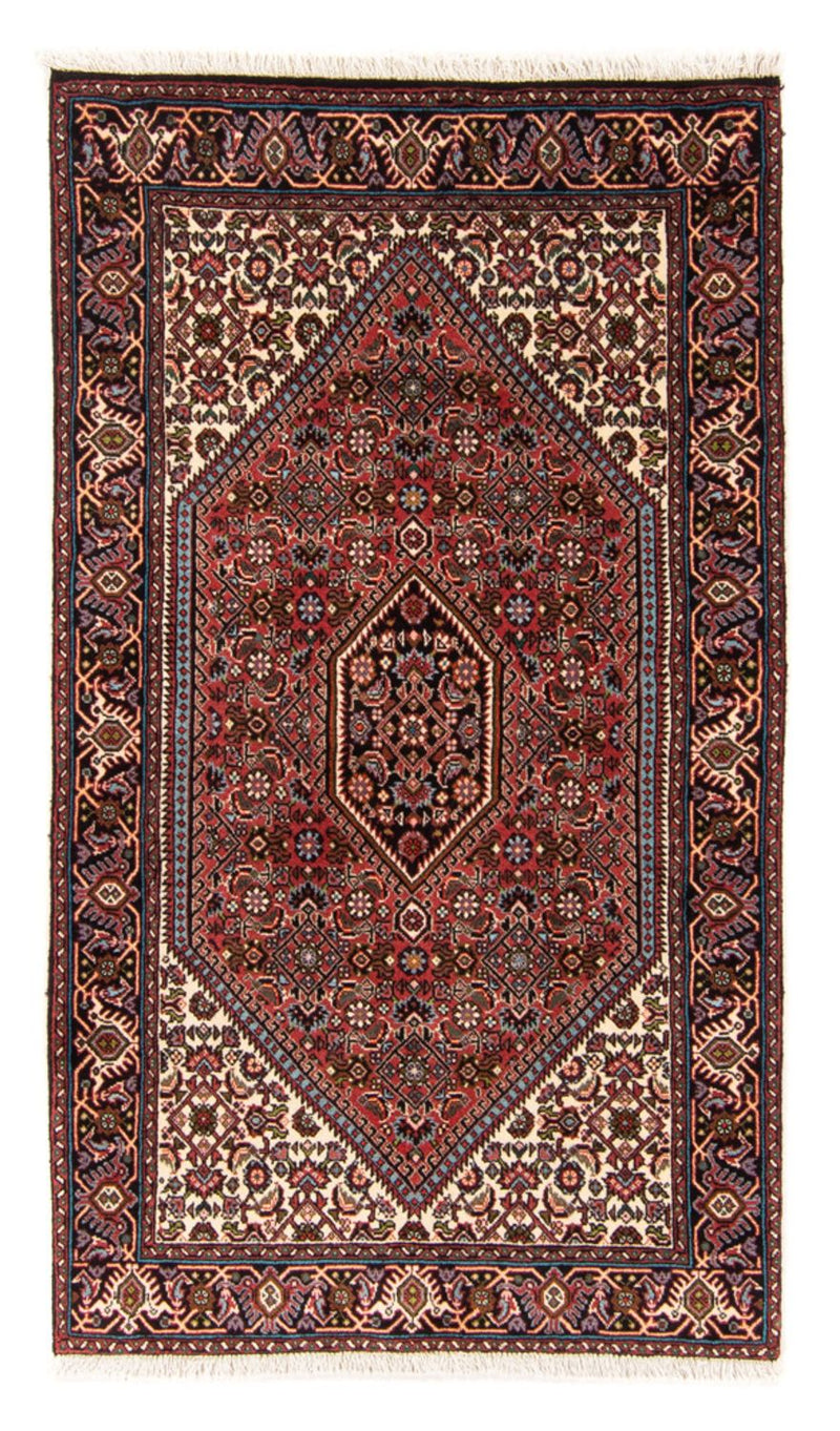 Perski dywan - Bijar - Royal - 140 x 82 cm - czerwony