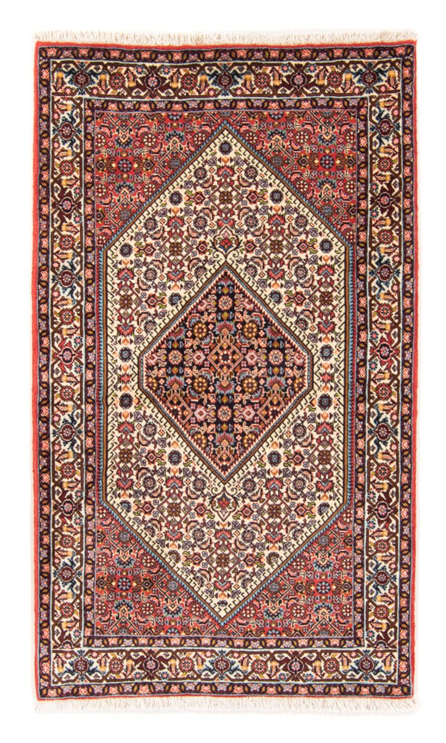 Perski dywan - Bijar - Royal - 150 x 87 cm - czerwony