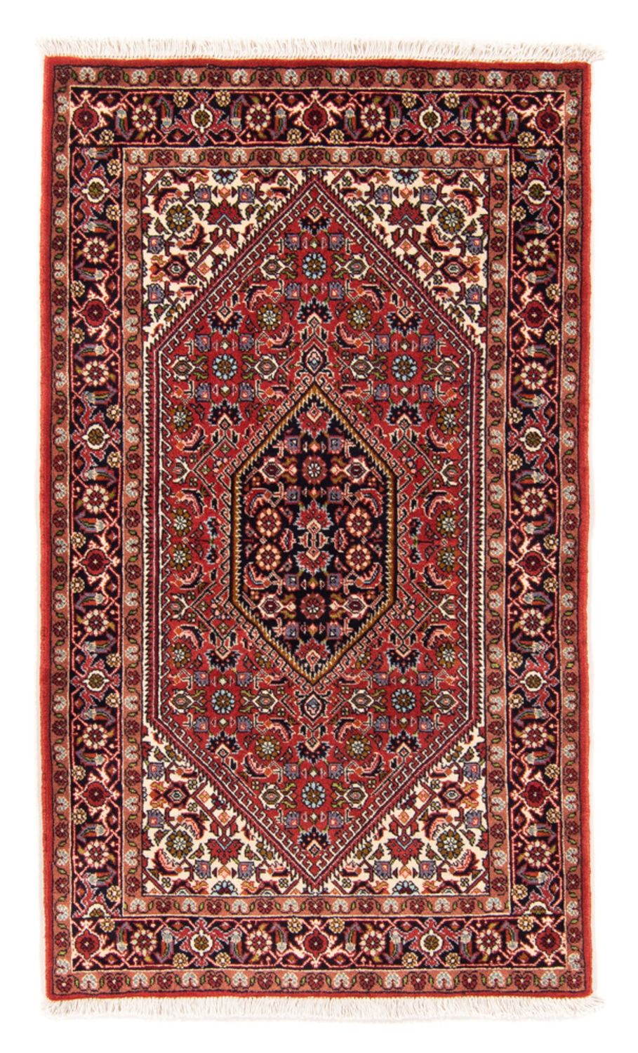 Perski dywan - Bijar - Royal - 147 x 86 cm - czerwony