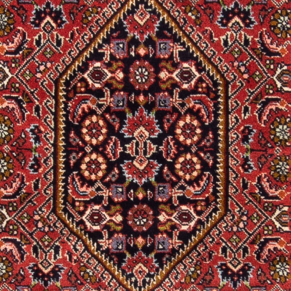 Perski dywan - Bijar - Royal - 147 x 86 cm - czerwony