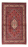 Bidjar - Takab Dywan 86x146cm - Dywan perski - Prostokątny / Czerwony / 86 x 146 cm Prostokątny