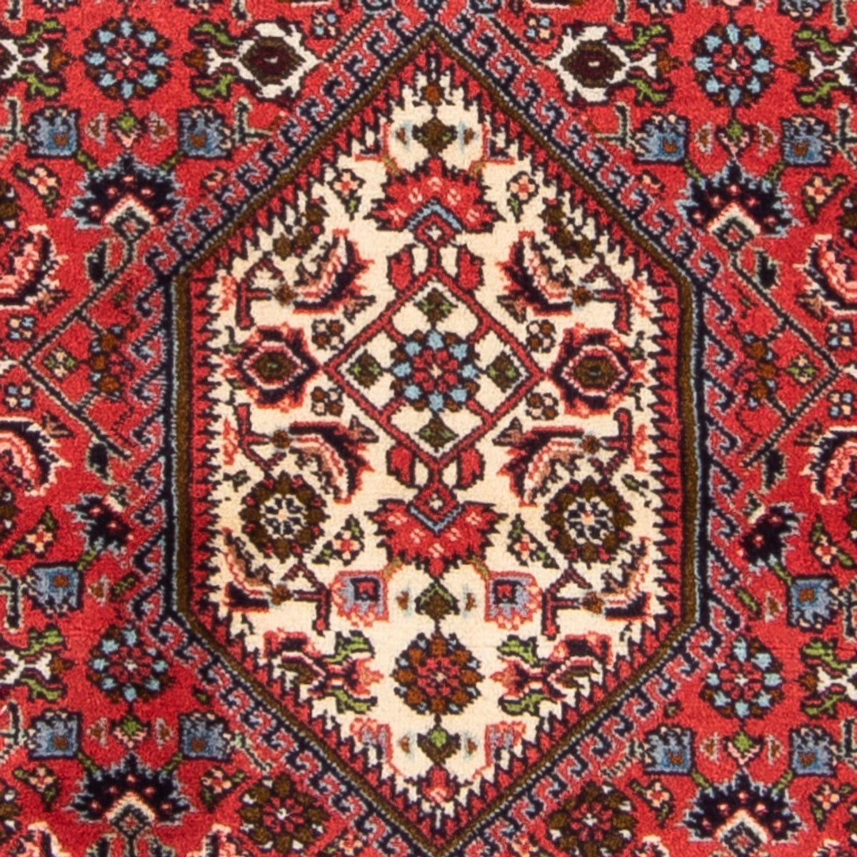 Perski dywan - Bijar - Royal - 146 x 86 cm - czerwony