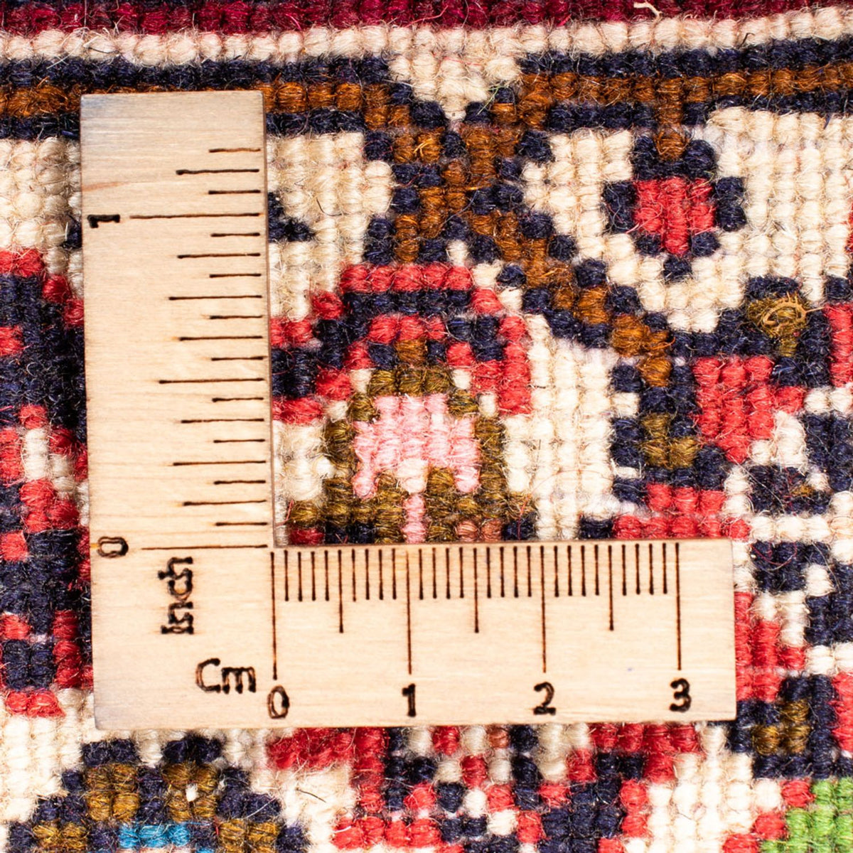 Perski dywan - Bijar - Royal - 146 x 86 cm - czerwony