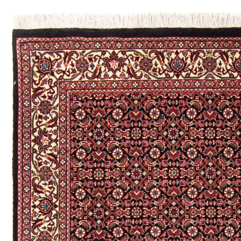 Perski dywan - Bijar - Royal - 163 x 111 cm - ciemnoniebieski