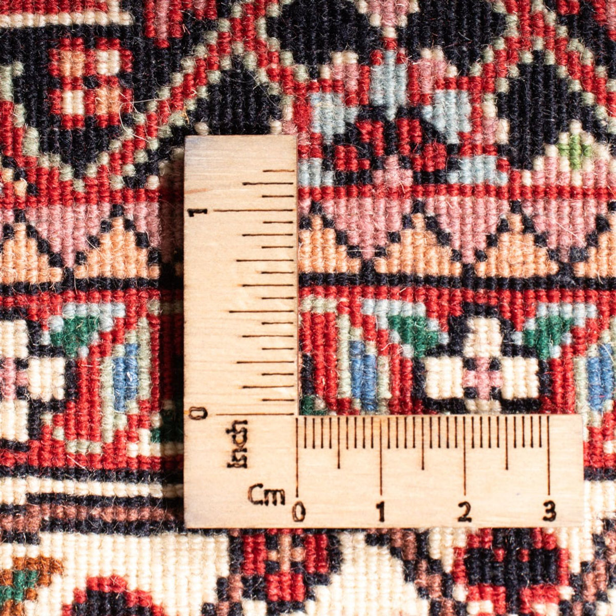 Perski dywan - Bijar - Royal - 163 x 111 cm - ciemnoniebieski