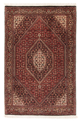 Perski dywan - Bijar - Royal - 181 x 112 cm - czerwony