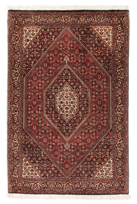 Perski dywan - Bijar - Royal - 181 x 112 cm - czerwony