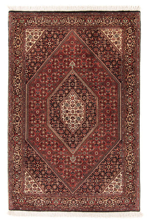 Perski dywan - Bijar - Royal - 181 x 112 cm - czerwony