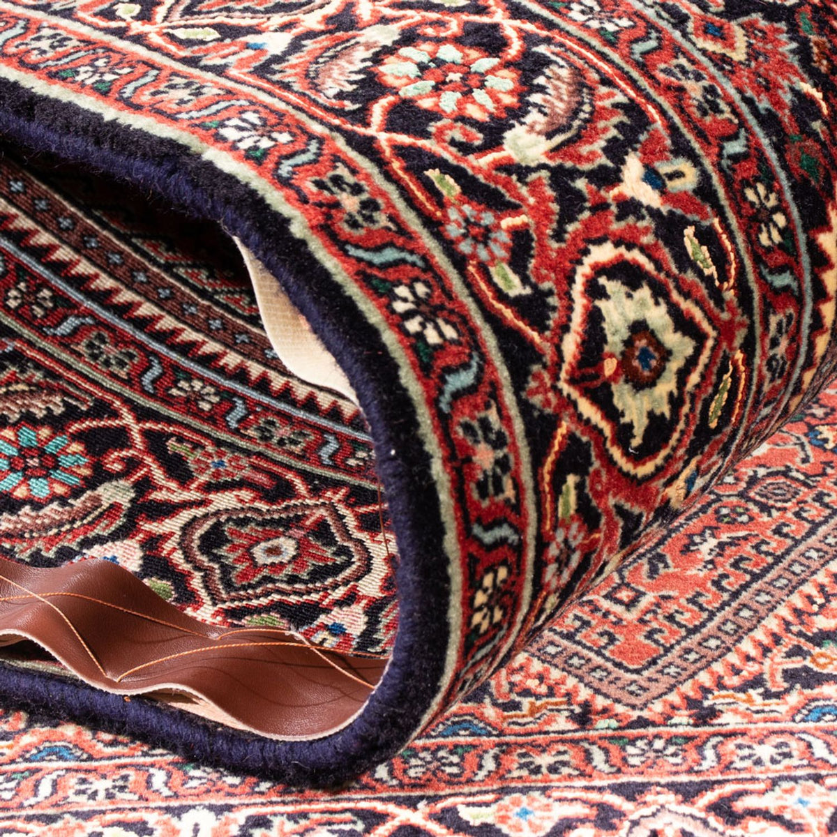 Perski dywan - Bijar - Royal - 181 x 112 cm - czerwony