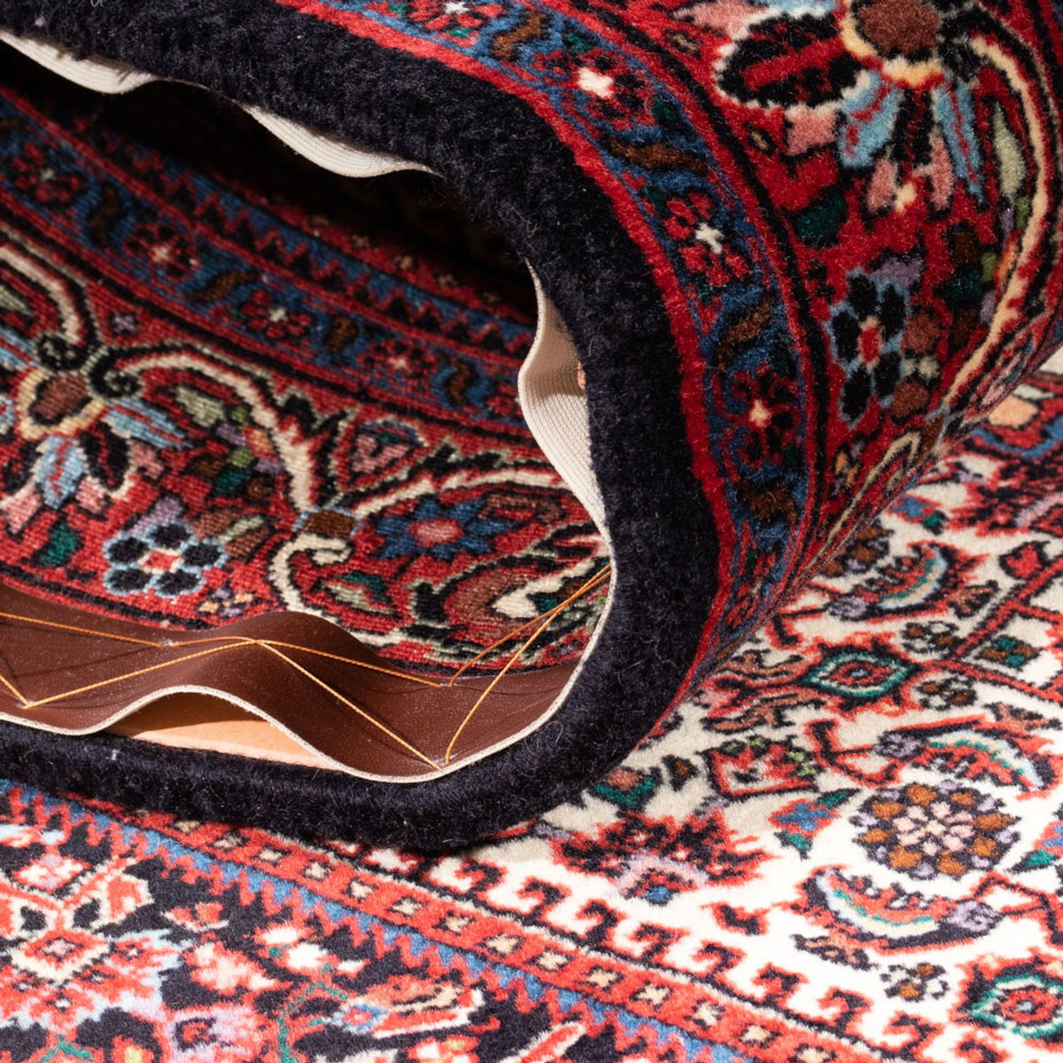 Perski dywan - Bijar - Royal - 183 x 114 cm - wielokolorowy