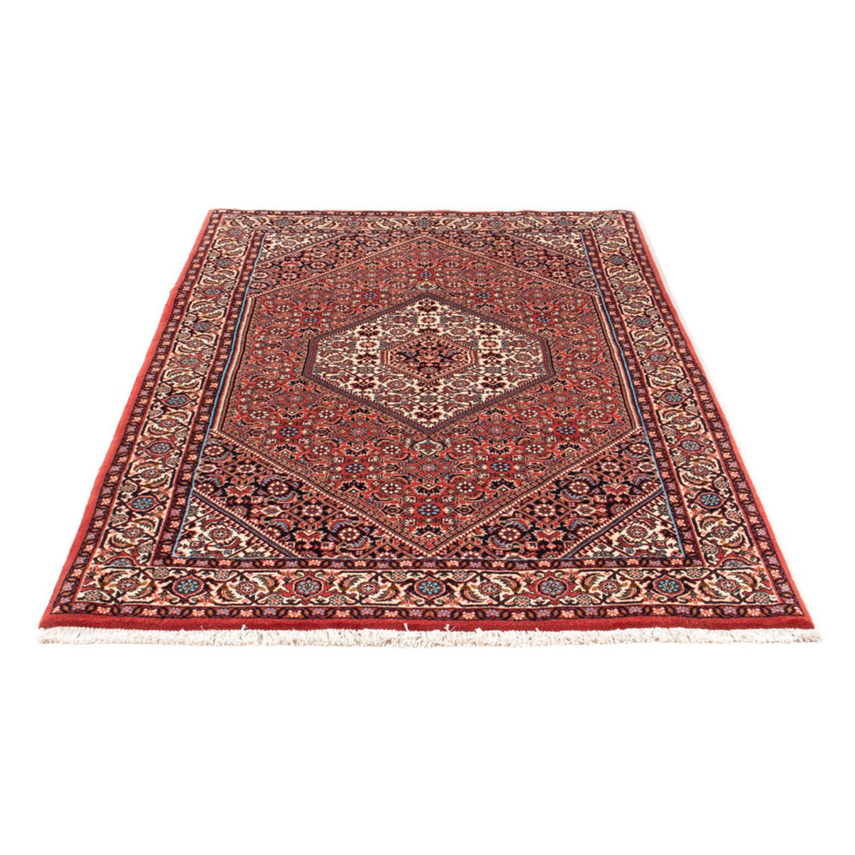 Perski dywan - Bijar - Royal - 181 x 112 cm - czerwony