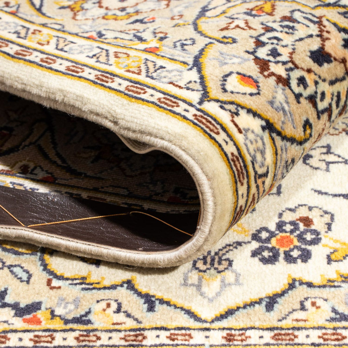 Dywan perski - Keshan - 171 x 118 cm - beżowy