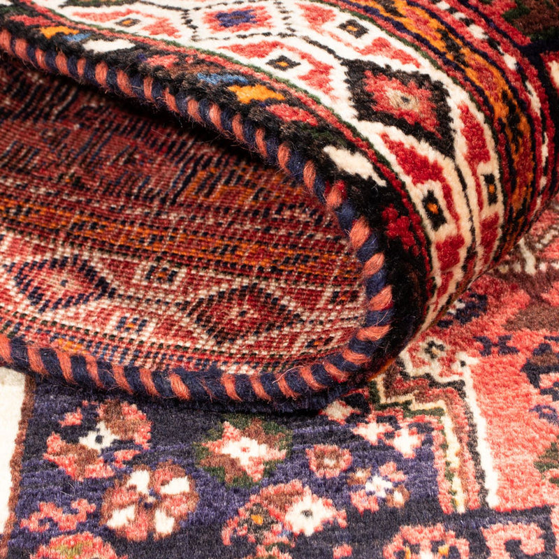 Perski dywan - Nomadyczny - 156 x 114 cm - czerwony